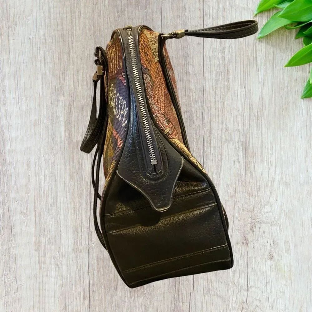 1960’s Vintage TWA Carpet Bag Intl Travel Carry-on - Picture 6 of 9